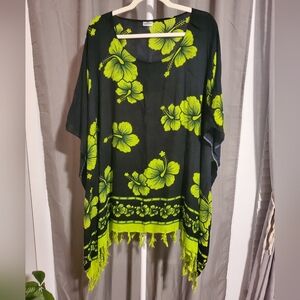 Bali Collection Hibiscus Kaftan